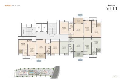 Project Image of 777.9 - 1114.0 Sq.ft 2 BHK Apartment for buy in Rohan Viti