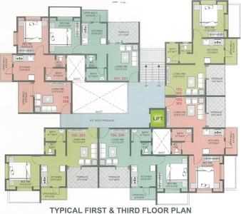 Project Image of 443.0 - 477.0 Sq.ft 1 BHK Apartment for buy in Om Shilp