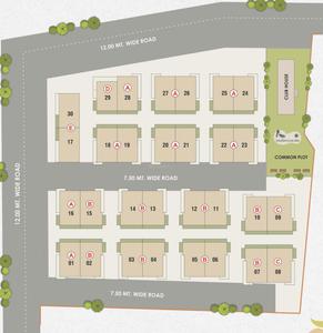 Sahajanand Park Layout Plan 1