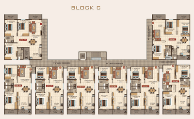 Project Image of 1469 Sq.ft 3 BHK Apartment / Flat for sale in HBR Layout for Rs. 16000000