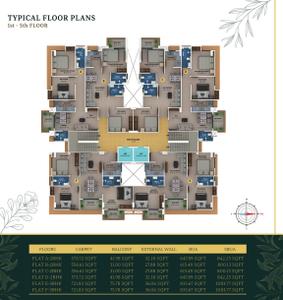 Project Image of 800.13 - 1645.6 Sq.ft 2 BHK Apartment for buy in Sri Varunaz Robjoy Enclave