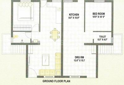 Project Image of 700 Sq.ft 2 BHK Apartment / Flat for sale in Waghodia Road for Rs. 2800000