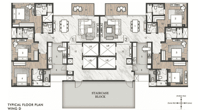 Project Image of 888.0 - 1865.0 Sq.ft 2 BHK Apartment for buy in Rustomjee Paramount