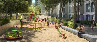 Project Image of 322.0 - 530.0 Sq.ft 1 BHK Apartment for buy in Lodha Crown Kolshet Tower 1