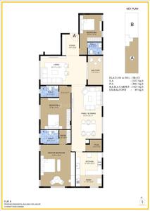 Project Image of 0.0 - 1868.0 Sq.ft 3 BHK Apartment for buy in Lancor Sahana