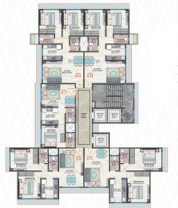 Project Image of 414.95 - 675.97 Sq.ft 1 BHK Apartment for buy in Amar Shree Krupa CHS