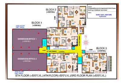 Project Image of 2115.0 - 2780.0 Sq.ft 3 BHK Apartment for buy in Shriya Shriy Eapl Ventures