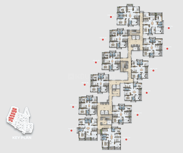 Project Image of 1645.0 - 2860.0 Sq.ft 3 BHK Apartment for buy in Asbl Landmark