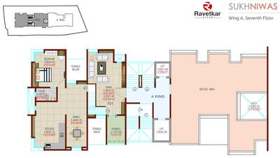 Project Image of 692.0 - 1173.0 Sq.ft 2 BHK Apartment for buy in Ravetkar Sukhniwas