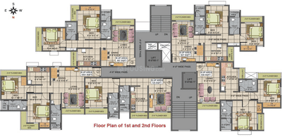 Project Image of 725.0 - 1044.0 Sq.ft 1 BHK Apartment for buy in Shree Vrushti