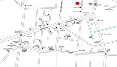 The Prince Palace Location Plan 1