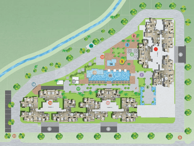 Project Image of 480.0 - 3900.0 Sq.ft 1 BHK Apartment for buy in Bhartiya Nikoo Homes