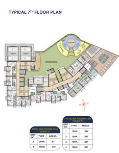 Project Image of 256.0 - 571.0 Sq.ft 1 RK Apartment for buy in Shraddha Palacious