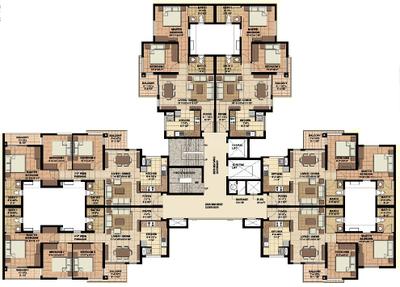 Project Image of 711.0 - 876.0 Sq.ft 2 BHK Apartment for buy in Akshaya Orlando Phase II