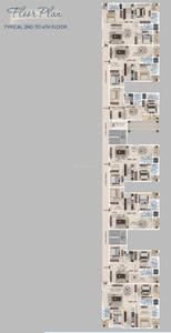 Project Image of 914.0 - 1940.0 Sq.ft 1 BHK Apartment for buy in Fortune Om Prayag Residency