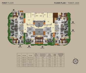 Project Image of 828.0 - 1890.0 Sq.ft 2 BHK Apartment for buy in Purva Aspire