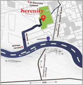 Project Image of 550.0 - 2300.0 Sq.ft Residential Plot Plot for buy in Terraprops Serenity Villa Plots