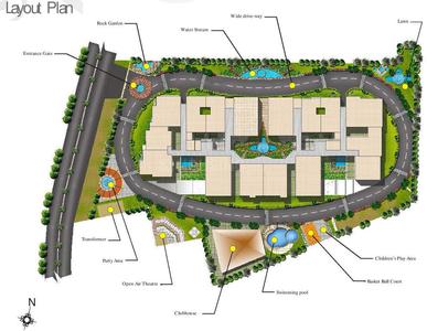 Project Image of 1060.0 - 2156.0 Sq.ft 2 BHK Apartment for buy in New Vistas Avalon
