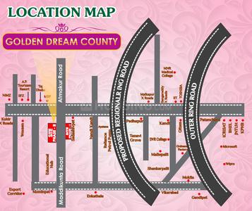 Project Image of 1503.0 - 3600.0 Sq.ft Residential Plot Plot for buy in Subha Golden Dream County