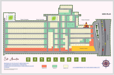 Project Image of 800.0 - 15000.0 Sq.ft Residential Plot Plot for buy in Green Park City Phase 3