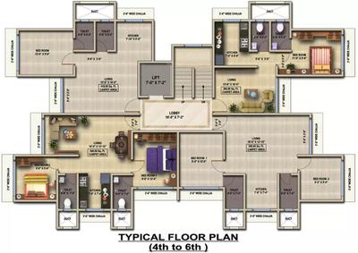 Project Image of 220.0 - 540.0 Sq.ft 1 BHK Apartment for buy in Hirani Ruby CHS