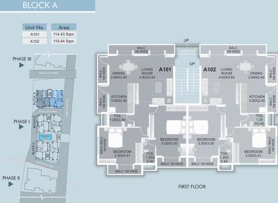 Project Image of 850.0 - 1232.0 Sq.ft 2 BHK Apartment for buy in Saldanha Green Valley Phase 1
