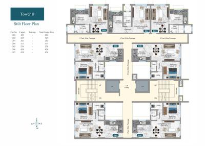 Project Image of 1338.0 - 2525.0 Sq.ft 2 BHK Apartment for buy in Winsome Icon