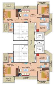 Project Image of 0.0 - 548.99 Sq.ft 2 BHK Apartment for buy in Ishwar Gracia