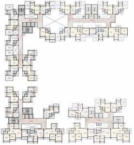 Project Image of 156.0 - 470.0 Sq.ft 1 BHK Apartment for buy in Gurukrupa Aramus Complex