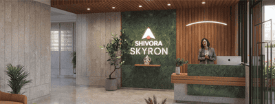 Project Image of 615.37 - 682.65 Sq.ft 2 BHK Apartment for buy in Shivora Skyron