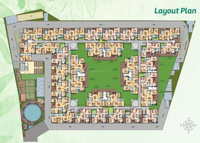 Project Image of 751.33 - 1104.39 Sq.ft 2 BHK Apartment for buy in Marutham Royal Gardens Phase 2