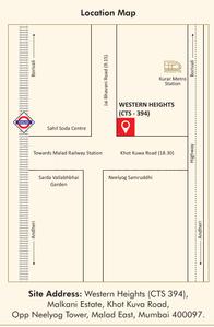 Project Image of 0.0 - 373.0 Sq.ft 1 BHK Apartment for buy in Western Heights CTS 394