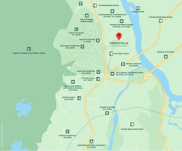 Project Image of 0.0 - 1090.0 Sq.ft 3 BHK Apartment for buy in Oberoi Forestville Phase 1