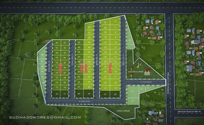 Frontier Garden Layout Plan 1