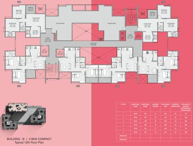 Project Image of 598.47 - 622.26 Sq.ft 2 BHK Apartment for buy in Namrata Life 360 Phase I