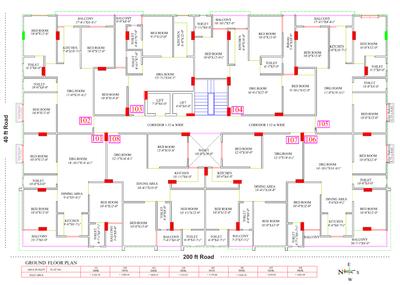 Project Image of 1150 Sq.ft 3 BHK Apartment / Flat for sale in Jagatpura for Rs. 6299999