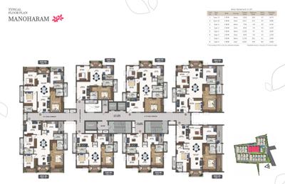 Project Image of 0.0 - 1159.92 Sq.ft 2 BHK Apartment for buy in Vasavi Nandanavanam Block B
