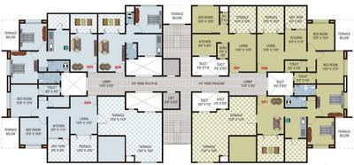 Project Image of 553.0 - 1265.0 Sq.ft 1 BHK Apartment for buy in Ram Unnati Privilege