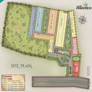 Project Image of 1600.0 - 2300.0 Sq.ft 3 BHK Villa for buy in Excella Resortico