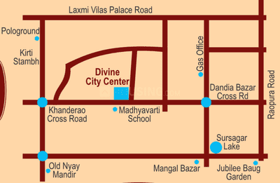 Project Image of 533.67 - 787.38 Sq.ft 2 BHK Apartment for buy in Ishvar Divine City Center