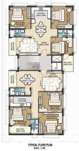 Project Image of 0.0 - 1462.0 Sq.ft 3 BHK Apartment for buy in Rupalekhya Mahashraya