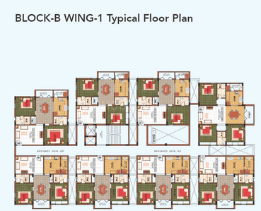 Project Image of 635.0 - 1680.0 Sq.ft 1 BHK Apartment for buy in Gokul Indwin Blue Berry Homes