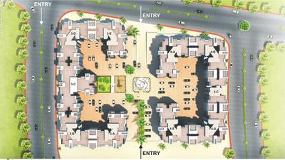 Project Image of 413.66 - 590.62 Sq.ft 1 BHK Apartment for buy in Sri Garden Avenue K K4