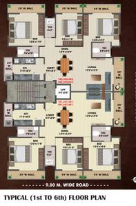 Project Image of 0.0 - 1738.83 Sq.ft 3 BHK Apartment for buy in Emerald Heights