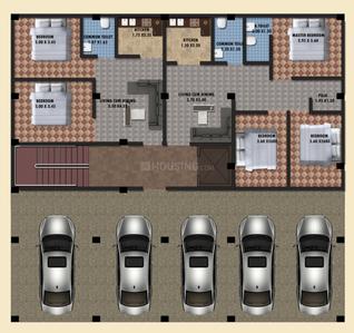 Project Image of 950.0 - 1170.0 Sq.ft 2 BHK Apartment for buy in Evolution Chitra Hari Apartment