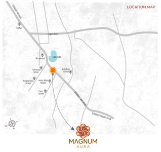 Project Image of 634.32 - 875.0 Sq.ft 2 BHK Apartment for buy in Vrajshanti Magnum Aura