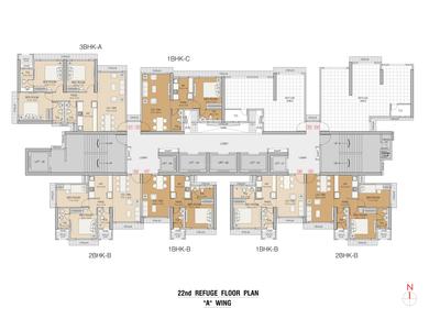 Project Image of 683.0 - 1011.0 Sq.ft 2 BHK Apartment for buy in Ruparel Stardom
