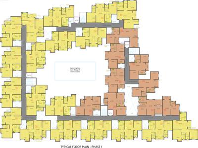Project Image of 38.18 - 553.0 Sq.ft 1 BHK Apartment for buy in XS Real Courtyard Phase 1