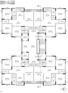 Project Image of 534.97 - 798.79 Sq.ft 2 BHK Apartment for buy in Siddhi Nandan
