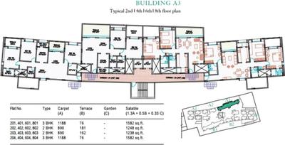 Project Image of 924.0 - 2315.0 Sq.ft 2 BHK Apartment for buy in Kalaapi Sucasa Phase I